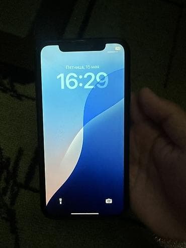 IPhone Xr, Б/у, 64 ГБ, Черный, Защитное стекло, 100 %