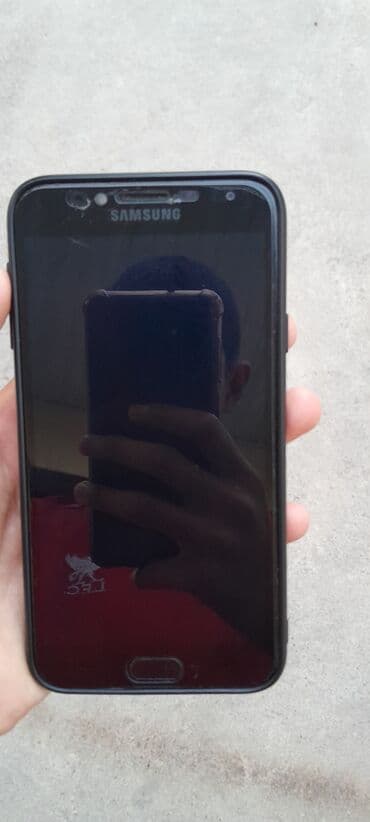 диски с играми: Samsung Galaxy J4 2018, Колдонулган, 32 ГБ, түсү - Кара, 2 SIM — 1