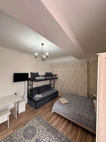 студья: 2 комнаты, 32 м², Индивидуалка, 4 этаж — 3