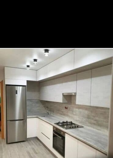 элитные кухонные гарнитуры: Ашкана гарнитуру, Жаңы, түсү - Саргыч боз, Өзү алып кетүү, Акысыз жеткирүү, Акылуу жеткирүү — 12