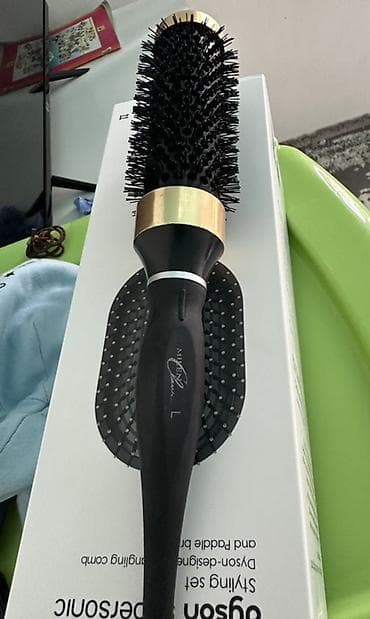 Золотые украшения: Набор для укладки волос Dyson Supersonic: щетка-лопатка (Paddle brush) — 1