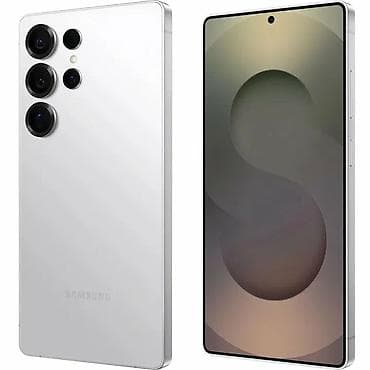 samsung 26: Samsung Galaxy S25 Ultra, Б/у, 512 ГБ, цвет - Белый, 1 SIM, eSIM — 2