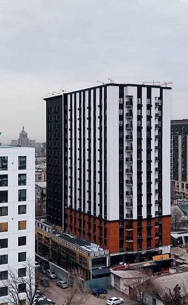 3 комнаты, 130 м², Манаса/Боконбаева Элитка, 13 этаж, ПСО (под самоотделку) — 2