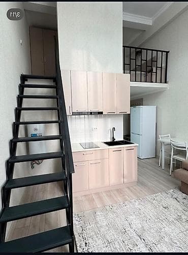 Квартиры: 1 комната, 27 м², Аламедин-1 мкр Элитка, 2 этаж, Евроремонт — 9