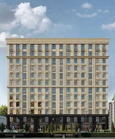 imak: 1 комната, 46 м², 5 этаж, Готовая ПСО (под самоотделку) — 1