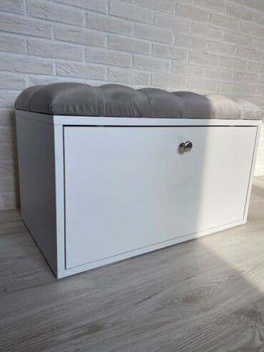 железный сейф: Делаю маленькие тумбы для прихожей сверху пуфик обивка хорошая мягкая — 2