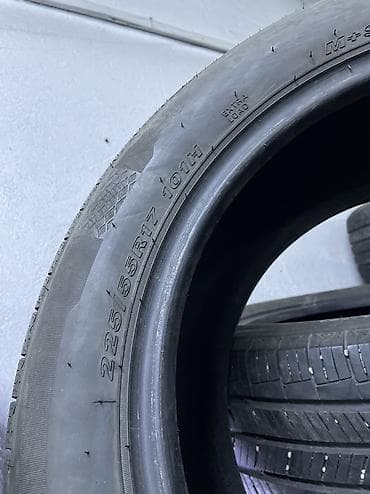 evro r: Шины 225 / 55 / R 17, Лето, Б/у, Пара, Легковые, Корея, Nexen — 2