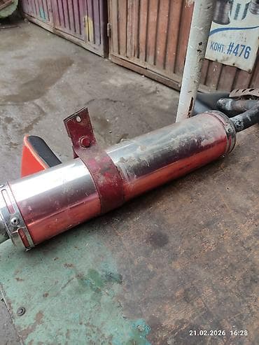 глушитель на макси: Глушитель/банка выхлопа для мотоцикла/скутера - Тип: прямая банка с — 2