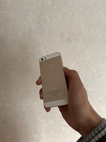 нот 9 с: IPhone 5s, Б/у, 64 ГБ, Золотой, Зарядное устройство, Чехол, 84 % — 2