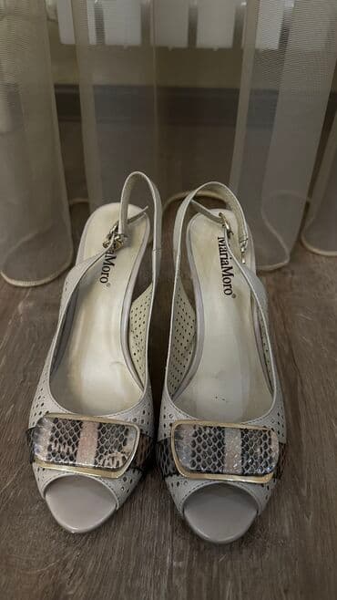 турецкая женская обувь больших размеров: Продаю кожаные Турецкие босоножки.В отличном состоянии!Размер 37.Цена — 5