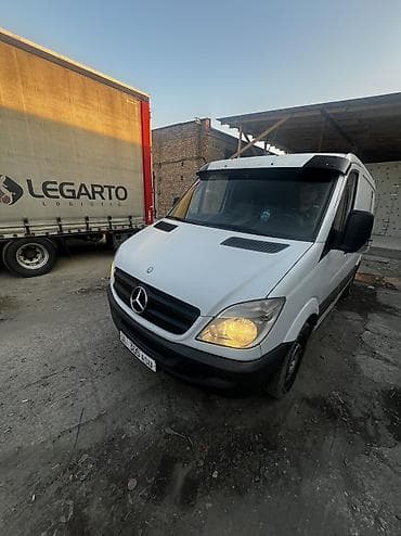 спринтер коротыш пассажирский: Легкий грузовик, Mercedes-Benz, Стандарт, 2 т, Б/у — 7