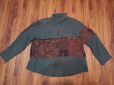 slim patch: Льняная рубашка Patchwork Poem Цена: 450 kgs Подойдет на рост ~165~ — 1