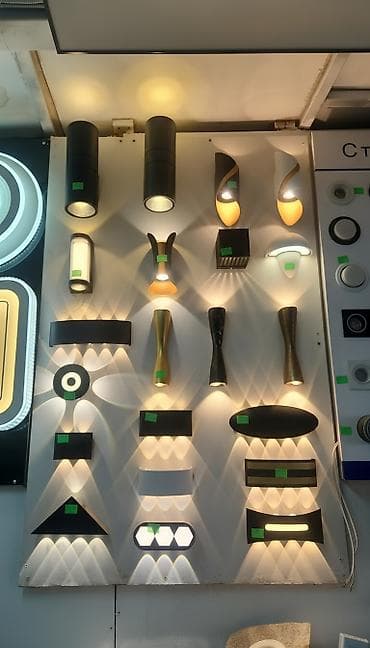 Разнообразие современных настенных светильников, предназначенных для