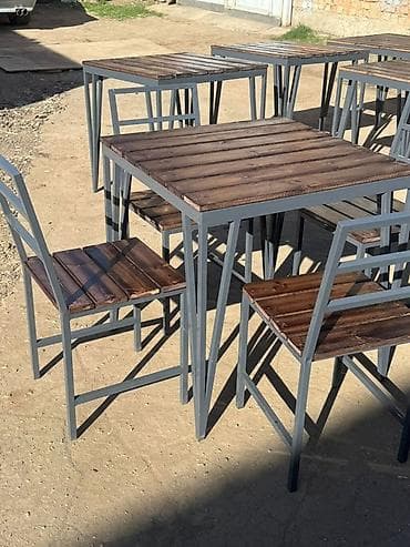 Столы стулья для летнего кафе Садовая мебель Мебель для сада Стол