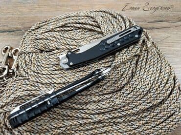 нож бабочка тренировочный купить: Складной нож Локи Black от НОКС, сталь D2, рукоять G10 — 7