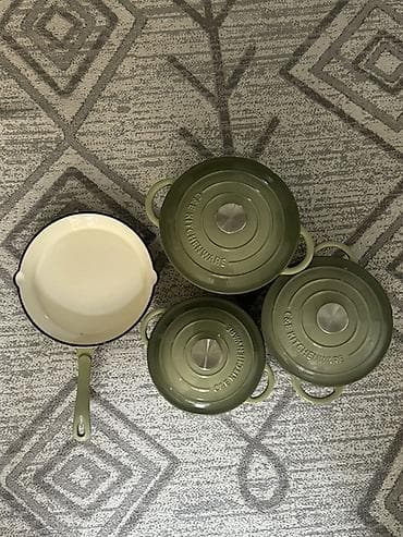 чугунный набор: Чугунный набор посуды CRE Kitchenware (4 предмета) Цвет: благородный — 3