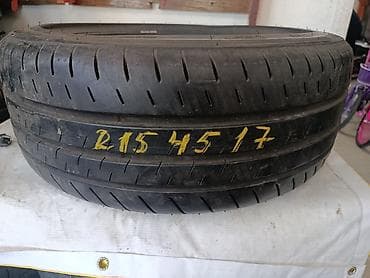 rf1 rf2: Шины 215 / 45 / R 17, Лето, Б/у, 1 шт, Легковые, Япония, Bridgestone — 1