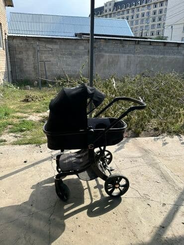 дождевик для коляски универсальный: Коляска, цвет - Черный — 1