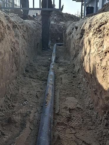 газ эл: Газдаштыруу, Газ түтүгүн орнотуу, Сырткы тармактарга кошуу, Оңдоо — 3