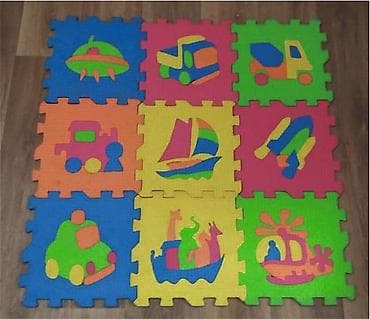 детские развивашки: Игрушки развивающие 
цена 400с 
размер кубика 35х35 см — 1