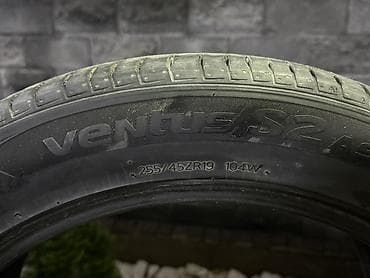 r19: Шины 255 / 45 / R 19, Лето, Б/у, Комплект, Легковые, Корея, Hankook — 1