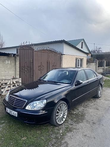 bmw 3: Mercedes-Benz S-Class: 2003 г., 3.7 л, Типтроник, Бензин, Седан — 1