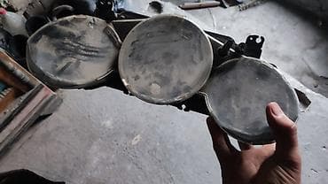 Дисктер: Темир Дисктер R 16 Комплект, тешиктери - 4, Колдонулган — 3