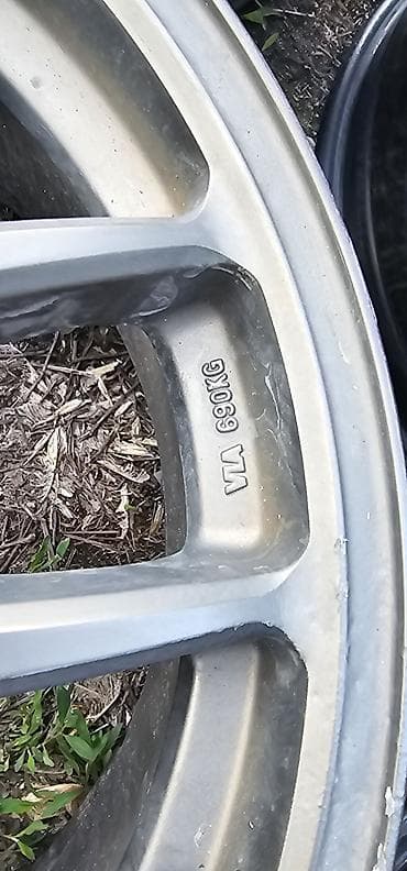 шипы на колеса: Литые Диски R 17 Work, Комплект, отверстий - 5, Б/у — 4