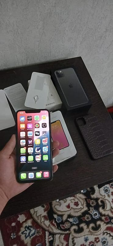 приложение пульт для айфона: IPhone 11 Pro Max, 256 ГБ, Space Gray, Зарядное устройство, Чехол, Кабель — 7
