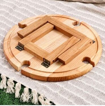 кухиний: Столик-поднос для вина и закусок, 30*16 см — 3