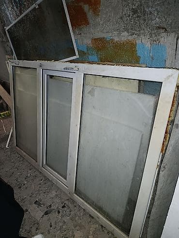 метал оптом: Готовое пластиковое окно, Тип окна: Балконные, Декоративные особенности: Другие особенности, Б/у, Без установки, Без рассрочки — 2
