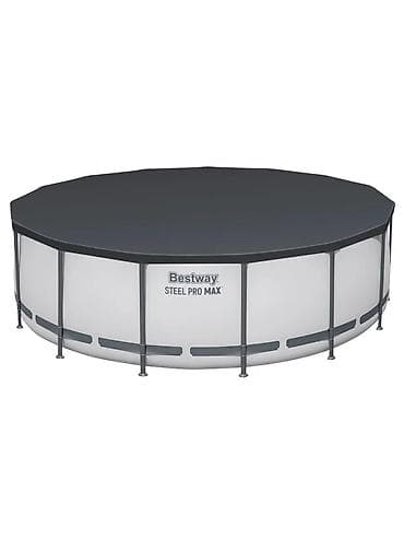 Спорт и отдых: Каркасный бассейн Bestway Steel Pro Max Артикул: 5?ъем: 16 015 л - — 8