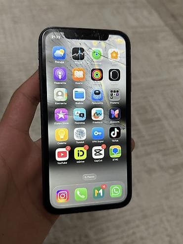 ми 10 с: IPhone 11, Б/у, 64 ГБ, Черный, 93 % — 9