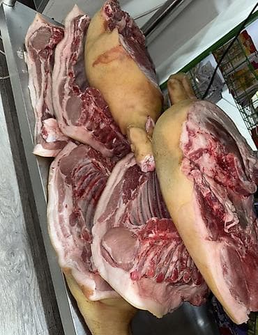 мясо продажа: СВИНИНА

猪肉。家养猪肉，非常美味。每天都有新鲜猪肉供应。

现有以下部位：
	•	后腿肉
	•	前腿肉
	•	猪排和排骨
	•	五 — 3