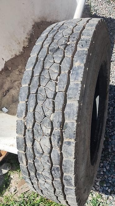 пневмоподушки на легковой прицеп: Колеса в сборе 225 / 80 / R 17.5, Пара, Грузовики/Автобусы, Железные — 2