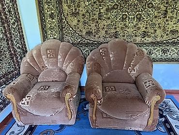 Два мягких кресла в классическом стиле. - Цвет: теплый