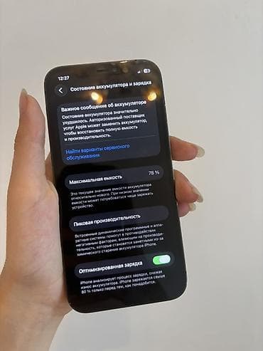 iphone 13 mini цена в бишкеке: IPhone 12 Pro, Б/у, 256 ГБ, Pacific Blue, Чехол, 78 % — 9