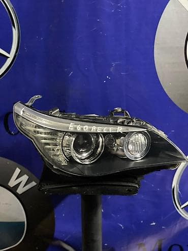 фары на бмв е60: Передняя правая фара BMW 2008 г., Б/у, Оригинал, Япония — 1
