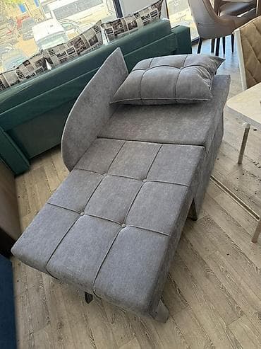 диван раскладной с 2 креслами: Кресло-кровать, Односпальный, цвет - Серый — 4