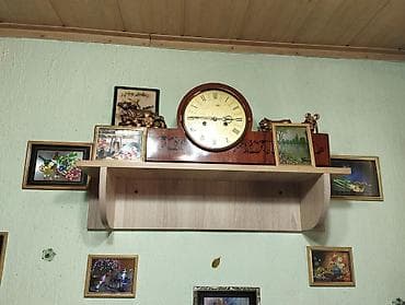 Декор жана интерьер: Настольные каминные часы в классическом стиле - Корпус: дерево с — 2