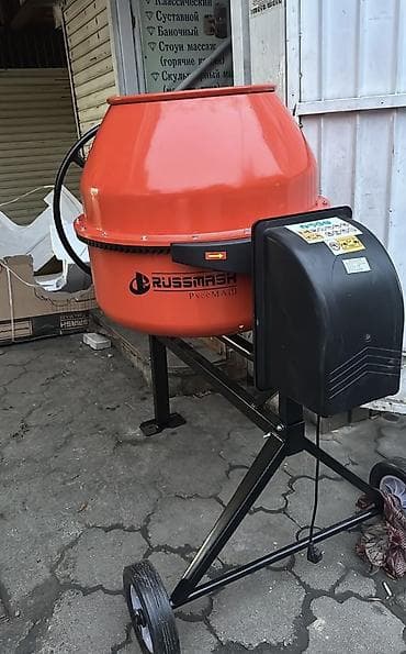 смесители: Бетономешалка Гравитационная, Средняя (150 - 300 л), Новый — 1