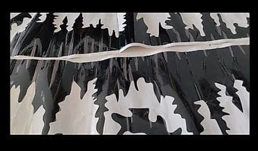 Багажники на крышу и фаркопы: Наклейки на автомобиль «Горы и хвойный лес» — комплект из 2 длинных — 2