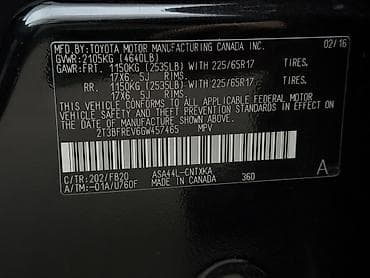 forester 2003: Toyota RAV4: 2016 г., 2.5 л, Автомат, Бензин, Кроссовер — 6