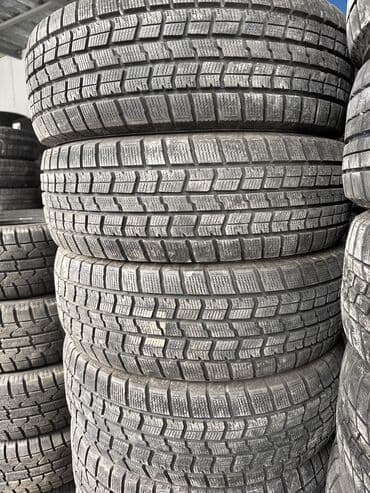 купить диски штампованные: Шины 215 / 65 / R 16, Зима, Б/у, Комплект, Легковые, Япония, Bridgestone — 8