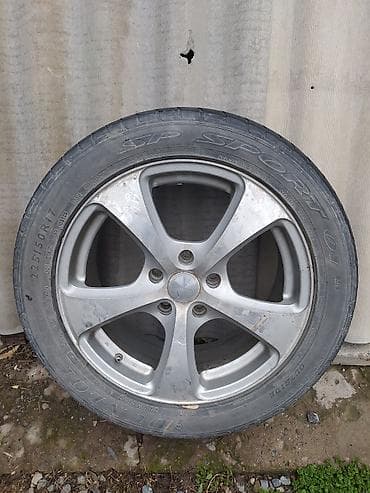 Шиналар жана дисктер: R 17, 5×114.3×66.1 один диск с резиной 5000сом есть 3 шт Япония — 1