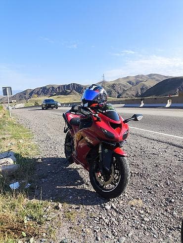 реплика мото: Спортбайк Kawasaki, 1000 куб. см, Бензин, Взрослый, Б/у — 10