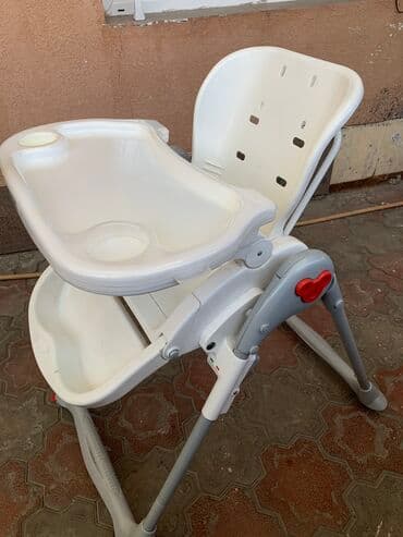 стульчик для кормления икеа бишкек: Тамактандыруучу отургуч, Колдонулган, Башка бренд, Металл, Трансформер, түсү - Ак, Өзү алып кетүү, Акылуу жеткирүү — 1