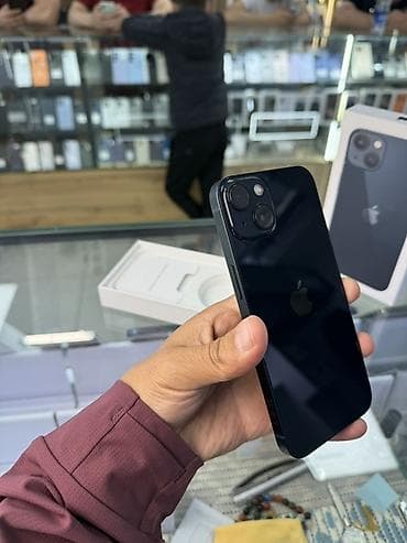 xs iphon: IPhone 13, Б/у, 128 ГБ, Midnight, Коробка, 90 % — 2