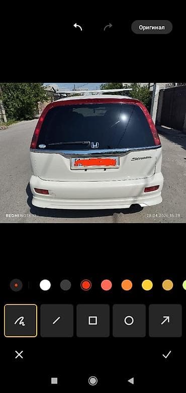 honda stream двери: Крышка багажника Honda, 2002 г., Б/у, Оригинал — 4