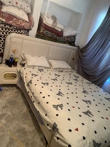 спалная гарнитуры: Спальный гарнитур, Новый, Двуспальная кровать, Самовывоз, Платная доставка, цвет - Белый — 6
